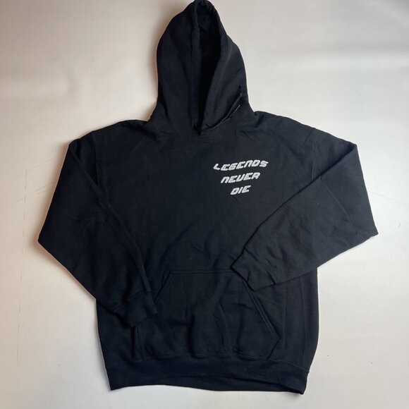 JUICE WRLD x FAZE CLAN Hoodie Colab Legends Never Die” - Sz M - Read - Picture 2 of 14